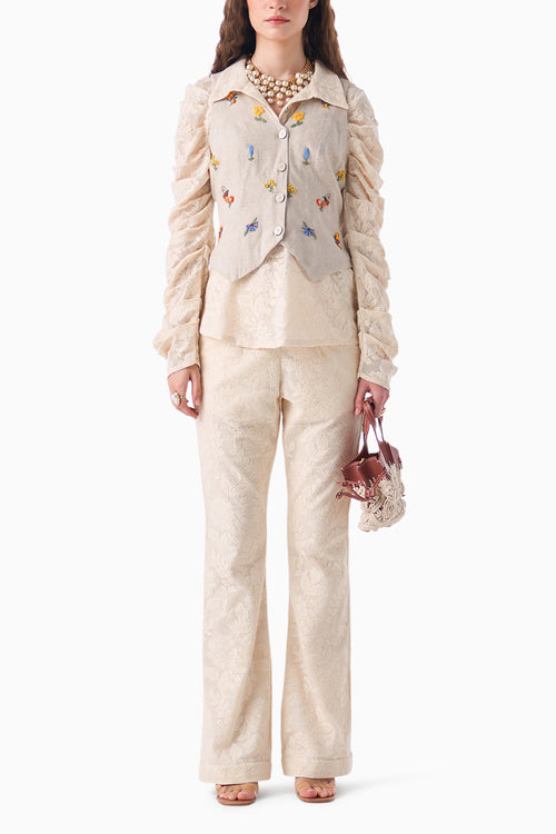 Havana Co-ord with Waist Jacket
