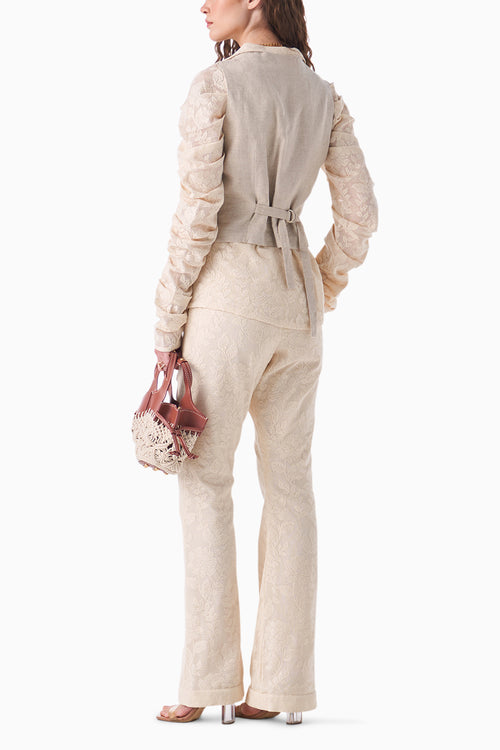 Havana Co-ord with Waist Jacket