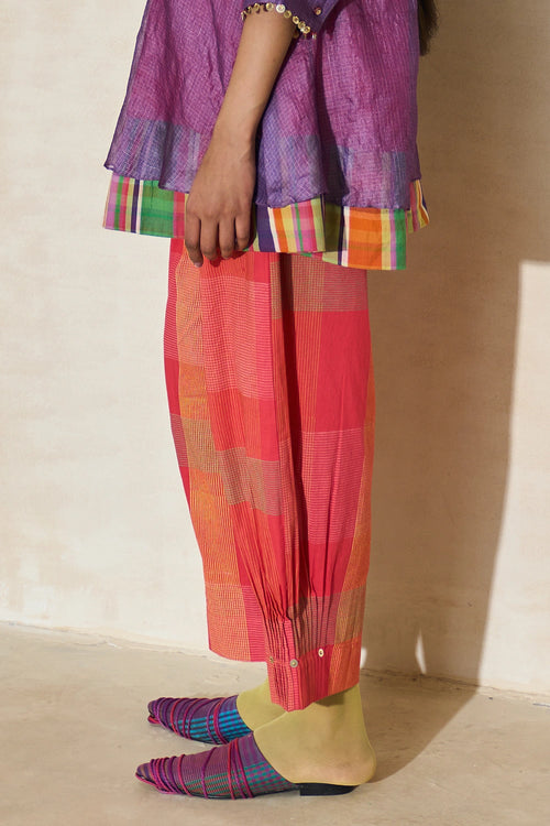 Ametthyst Purple Sam Tunic With Rio Pants And Alex Scarf