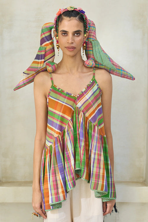 Multicolor Gigi Top With River Pants