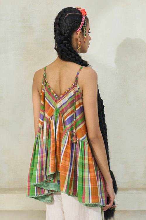 Multicolor Gigi Top With River Pants