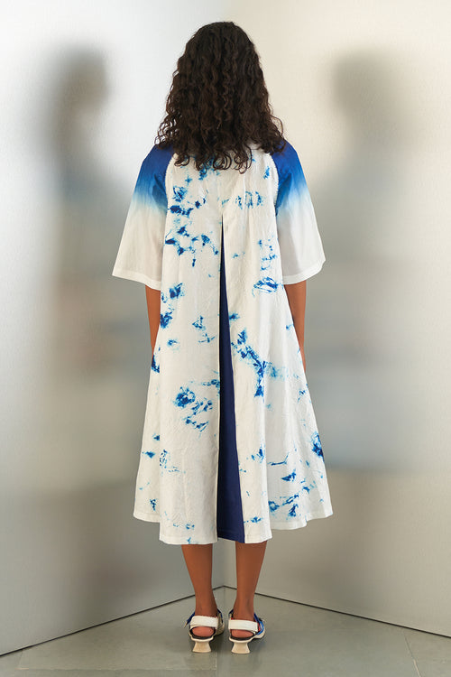 Navy Sorbet Dress