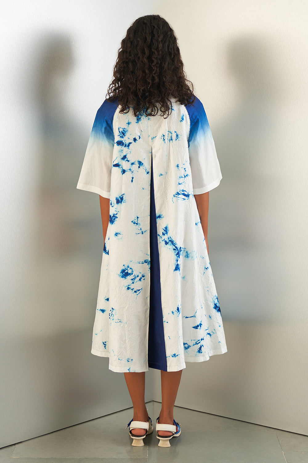 Navy Sorbet Dress