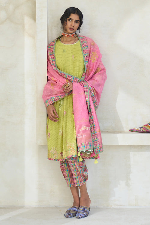 Candy Pink Nova Dupatta