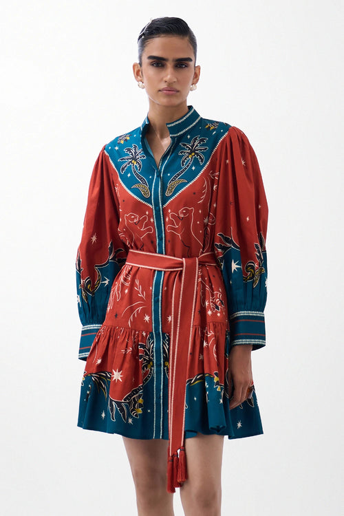 Nocturnal Jungle Archives Celia Mini Dress