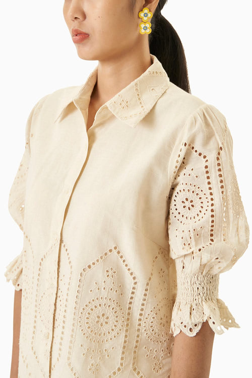 Classic Broderie Co-ord Set