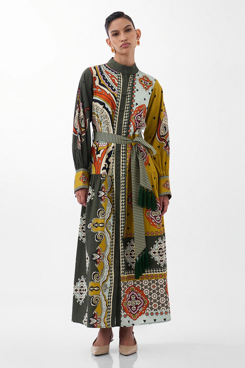 Mosaic Archives Celia Maxi Dress