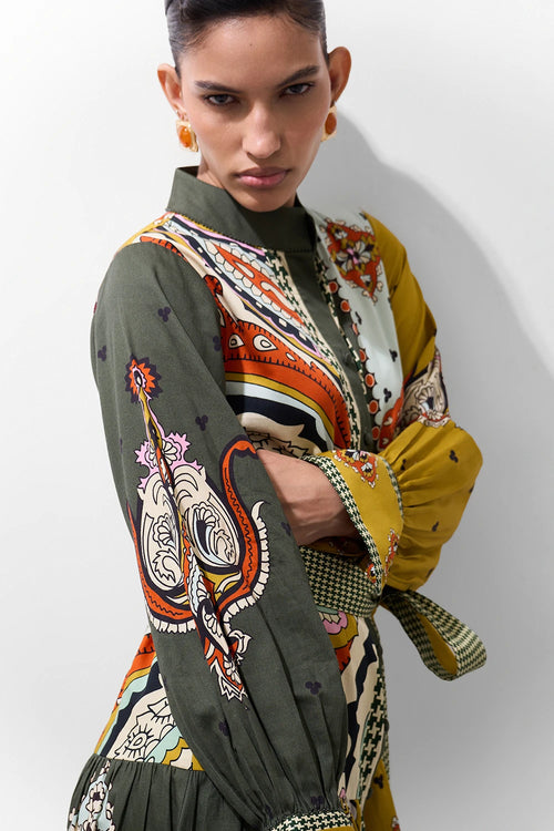 Mosaic Archives Celia Maxi Dress
