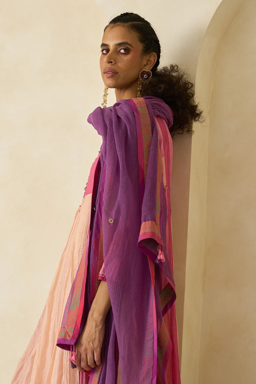 Ametthyst Purple Jack Dupatta