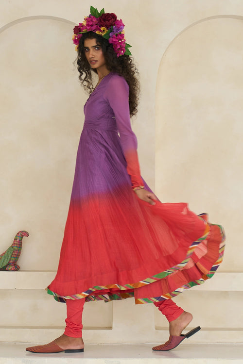 Ametthyst Purple Emily Kurta