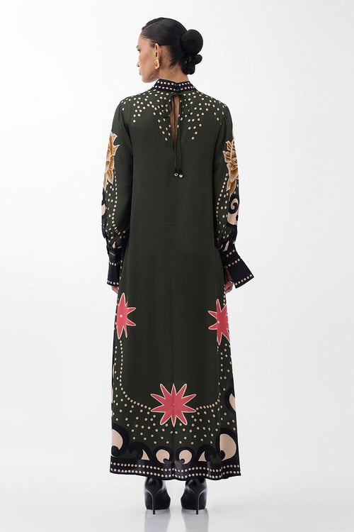 Old Rose Archives Amber Maxi Dress