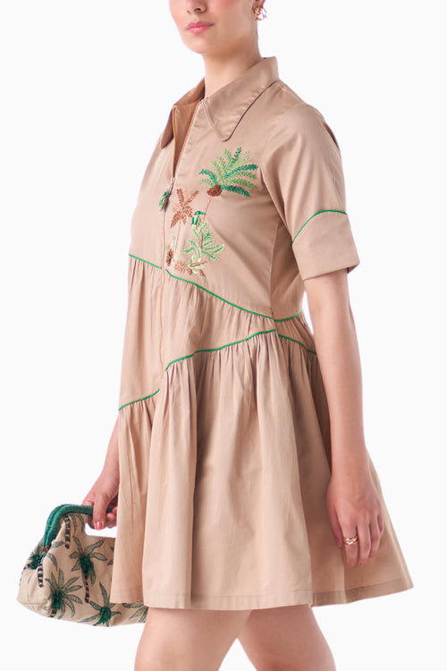 Khakhi Samui Dress