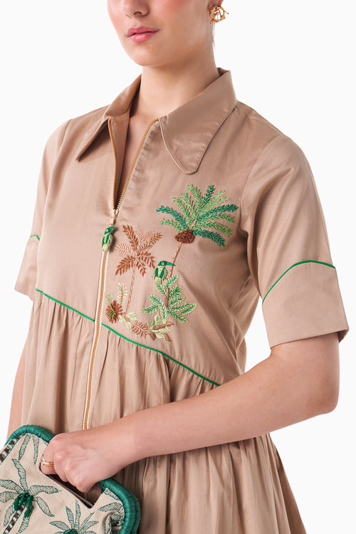 Khakhi Samui Dress