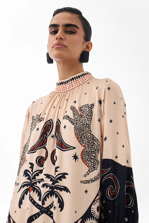 Nocturnal Jungle Archives Amber Maxi Dress