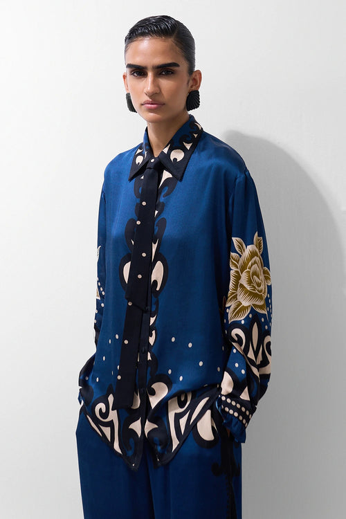 Old Rose Archives Iris Shirt
