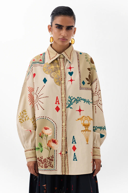 Postcards & Petals Archives Xena Over-Shirt
