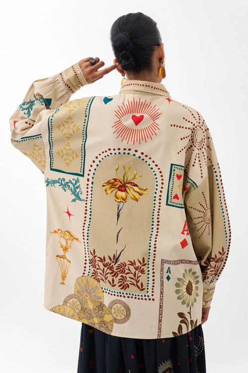 Postcards & Petals Archives Xena Over-Shirt