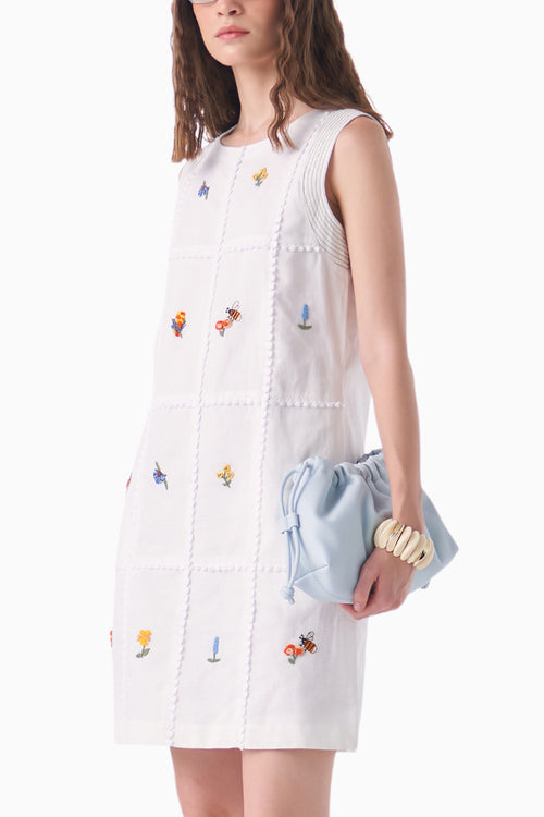 White Playful Dress