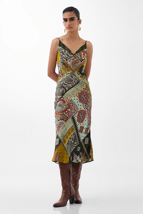 Mosaic Archives Liza Midi Dress