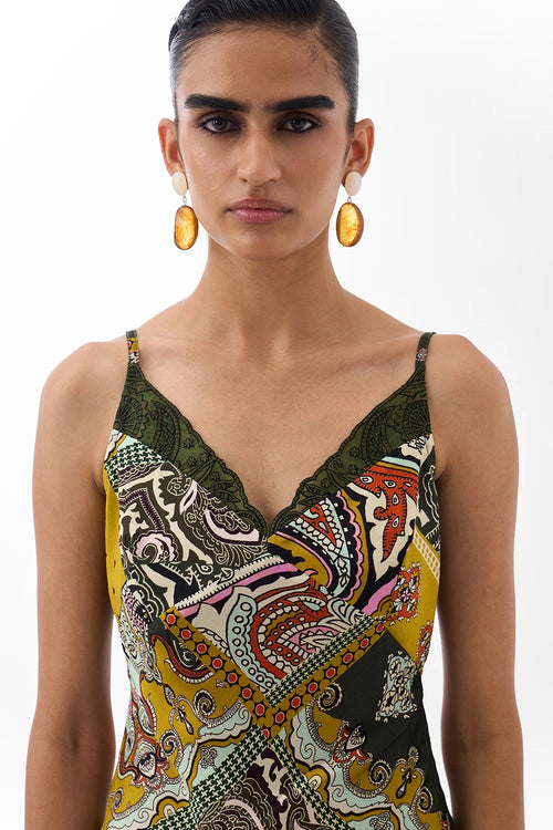 Mosaic Archives Liza Midi Dress