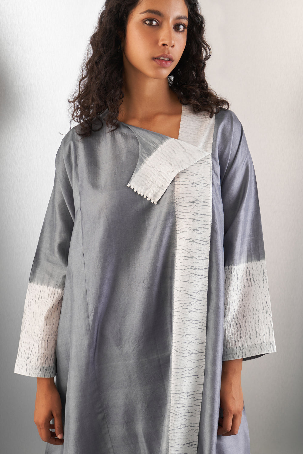 Grey Flow Kurta