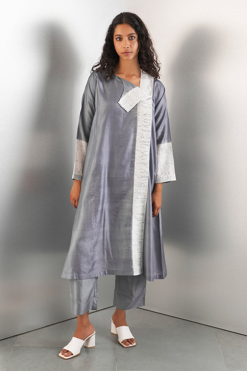 Grey Flow Kurta