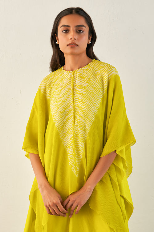 Lime Icicle Kaftan
