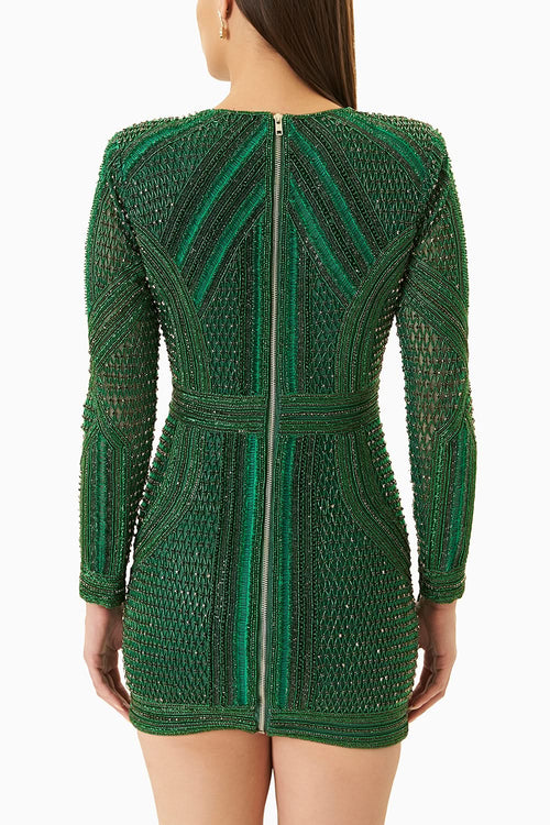 Green Cocktail Dress