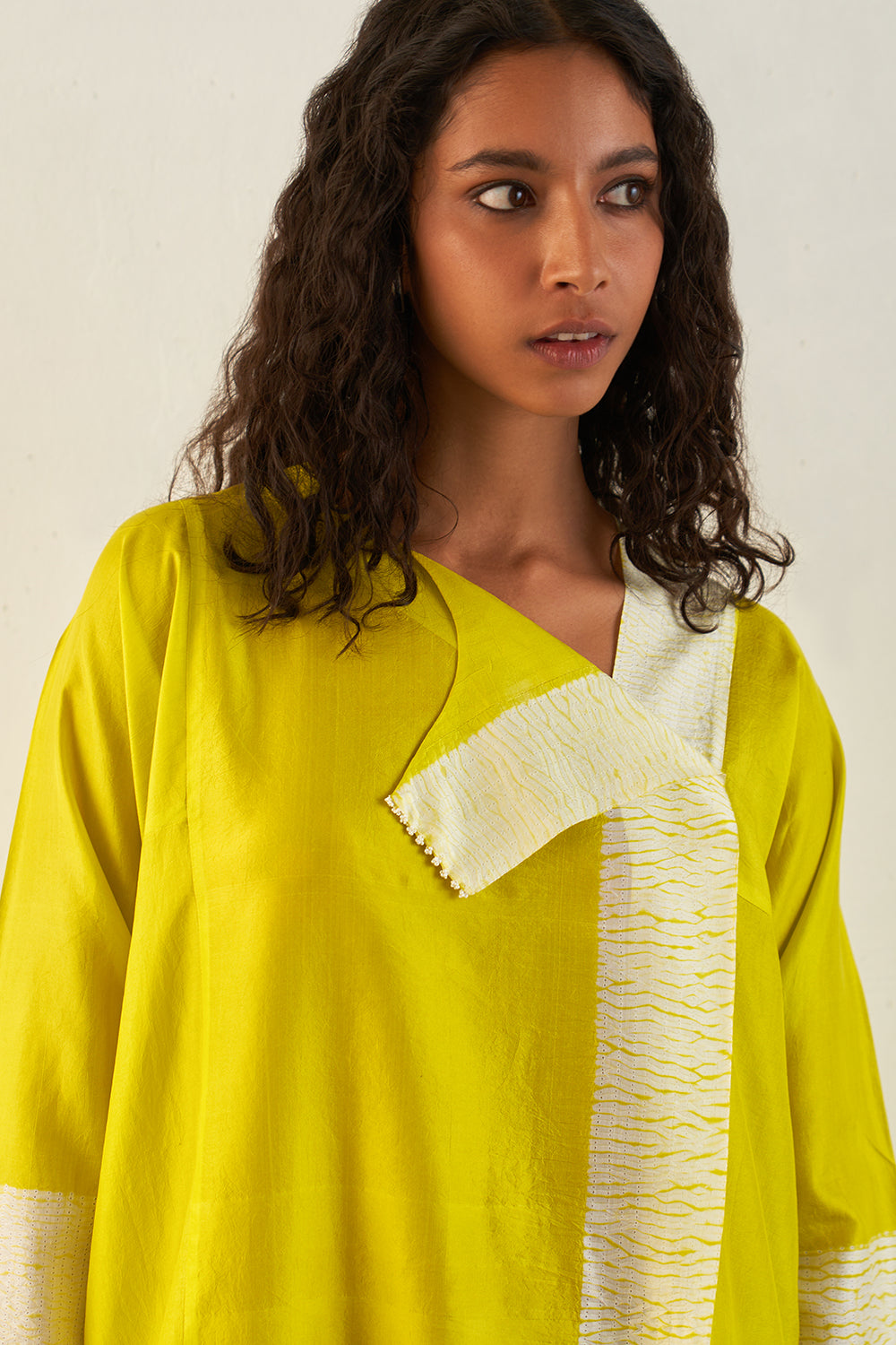 Lime Flow Kurta