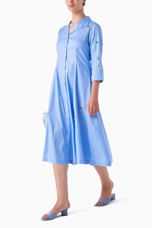 Blueberry Averra Dress