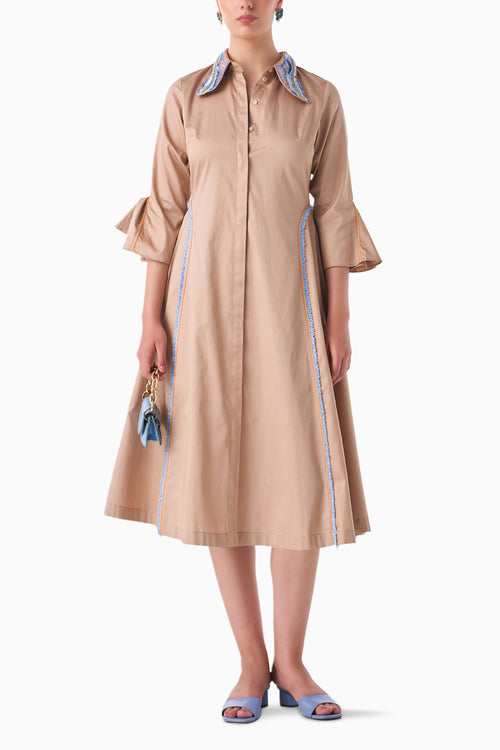 Khakhi Malsie Dress