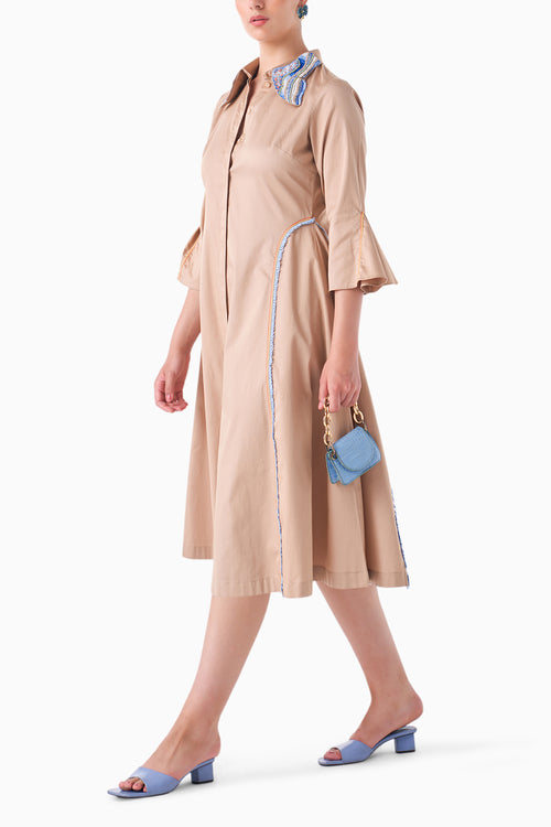 Khakhi Malsie Dress