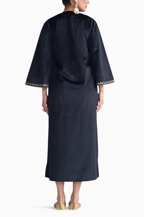 Nova Black Kaftan