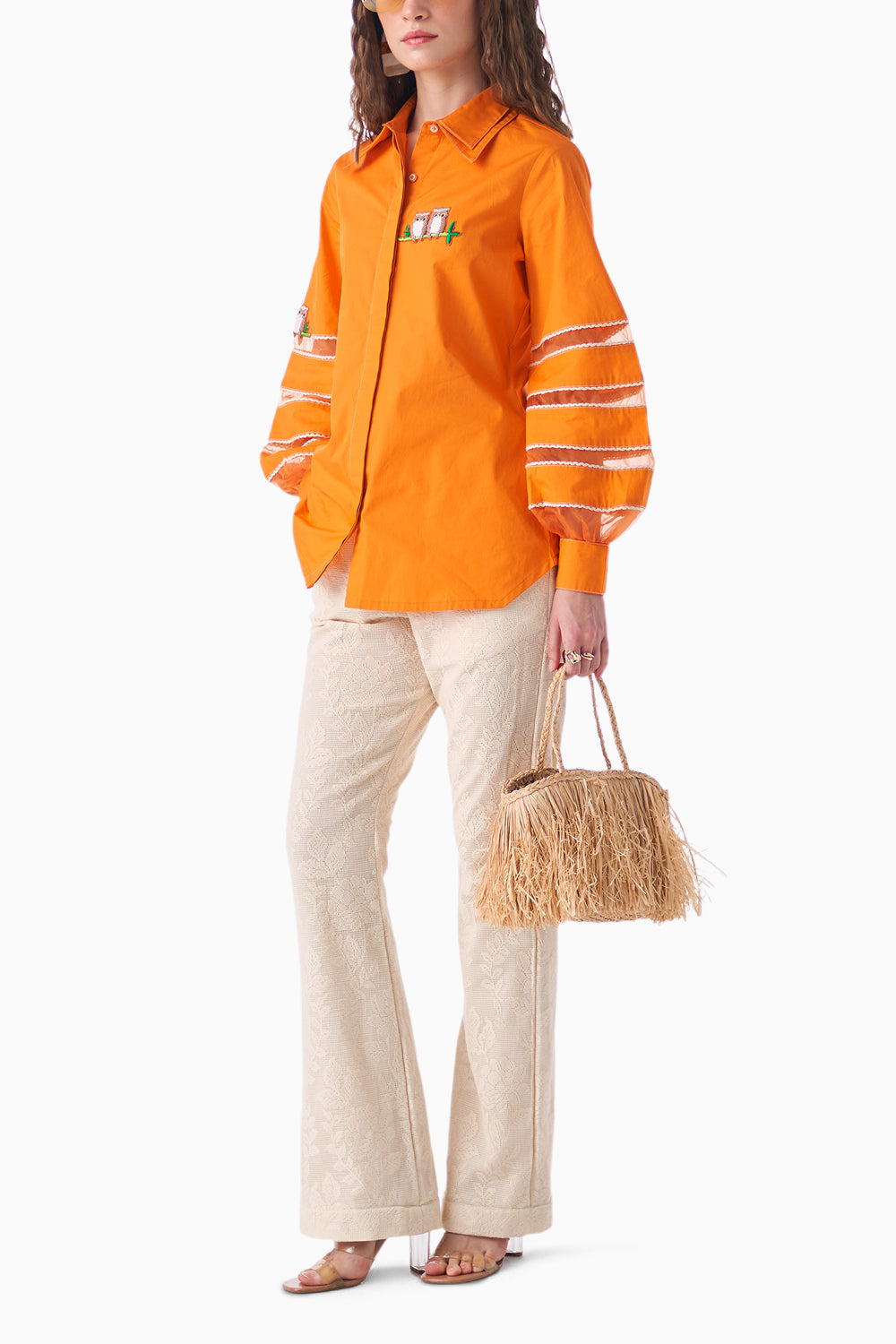 Whisp Orange Set with Pants