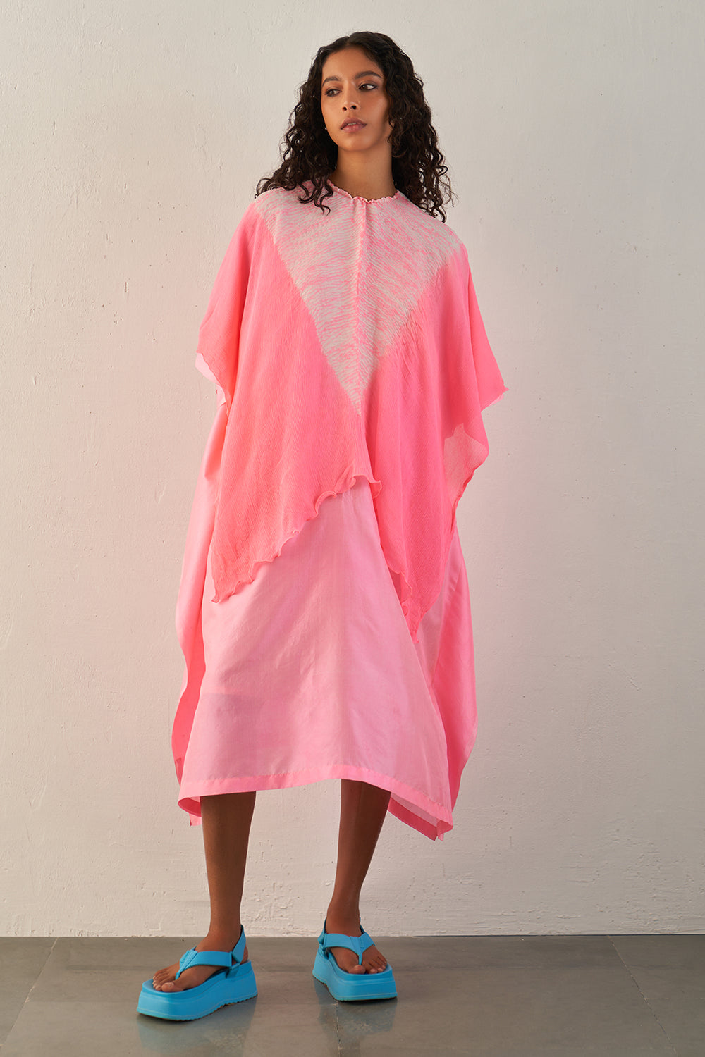 Pink Icicle Kaftan