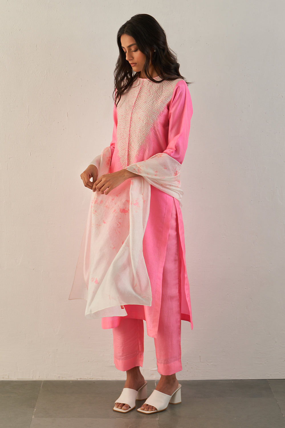 Pink Icicle Kurta