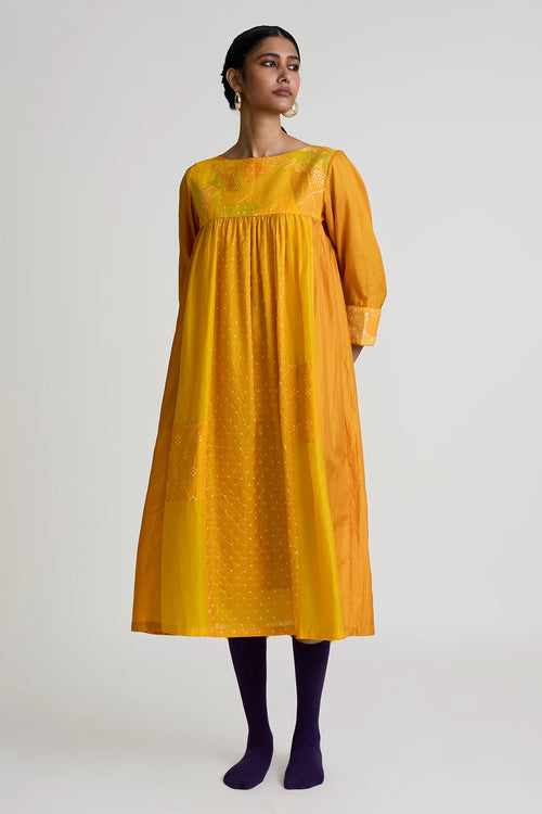 Yellow Boro Dress