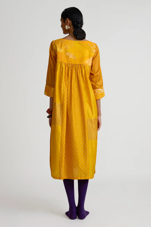 Yellow Boro Dress