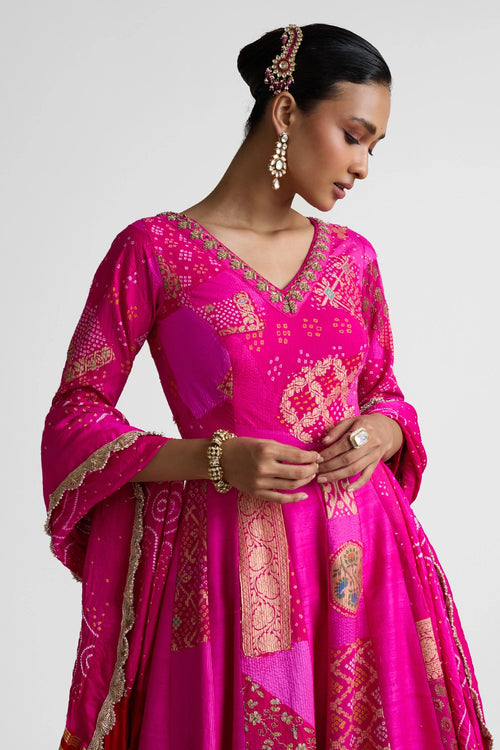 Rani Patchwork Floor Length