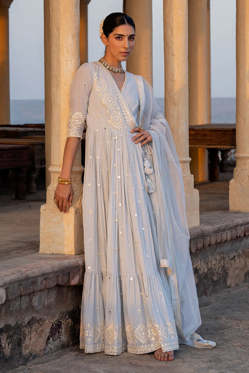 Ice Blue Diamond Angrakha