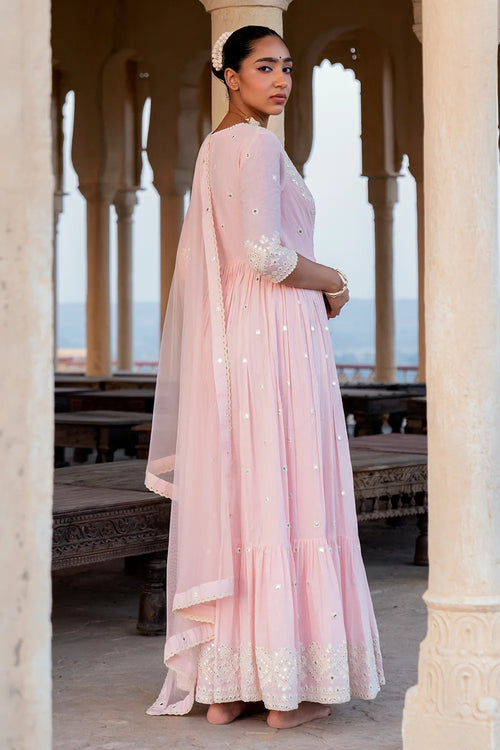 Blush Pink Diamond Angrakha