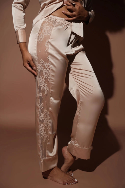 Champagne Nightsuit Set