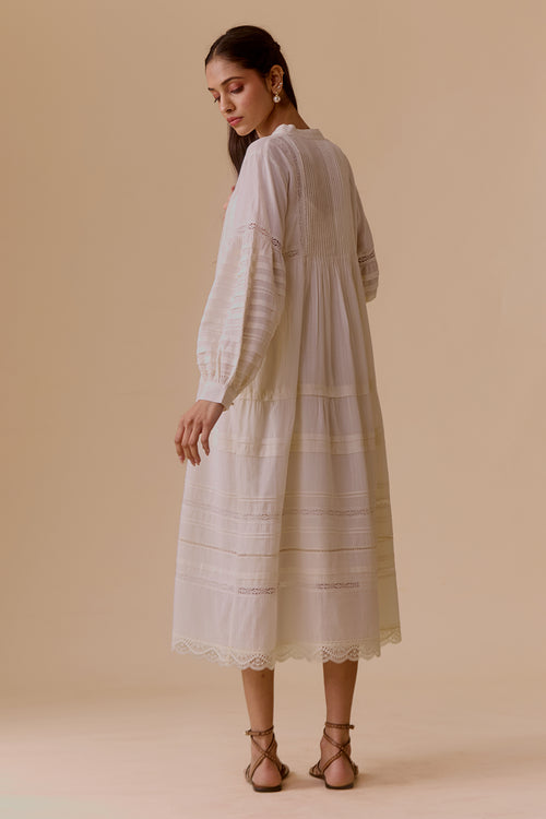 Ivory Nur Long Dress