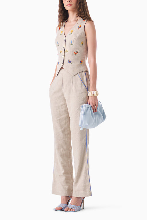 Neutral Rosermary Co-ord Set