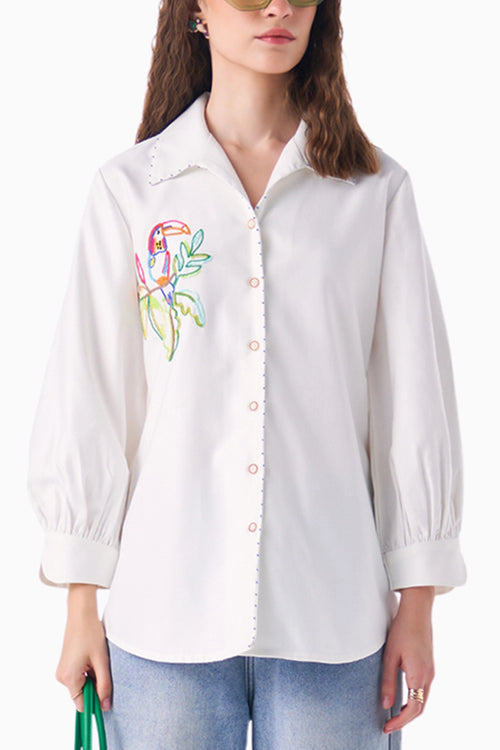 White Falcon Shirt