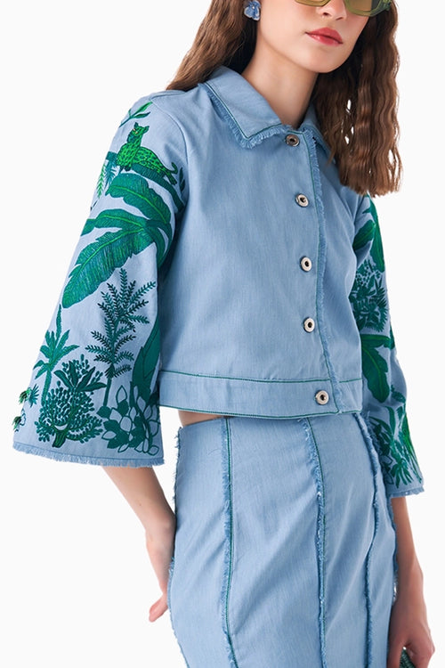 Aqua Grassland Jacket
