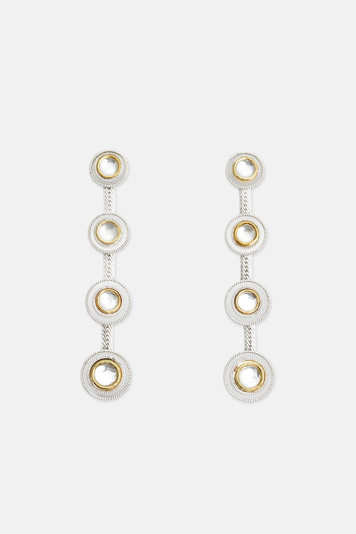 Valliyan Polki 4 Dot Earring