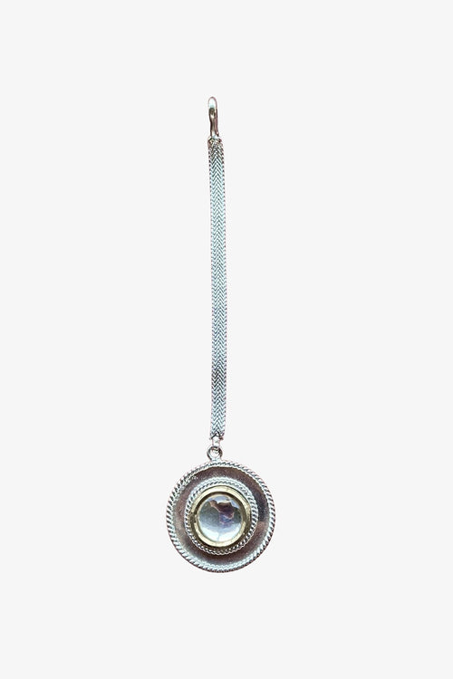 Polki Silver Maangteeka