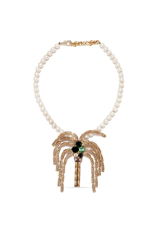 Palm Tree Necklace