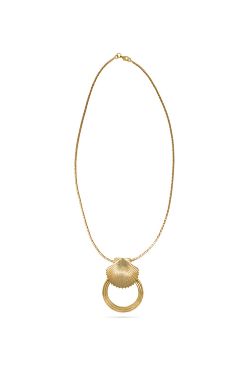 Shell Drop Necklace
